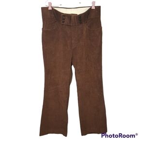 Vintage Day's Canaday's Apparel Ltd Corduroy High Rise Flare Wide Leg Pants